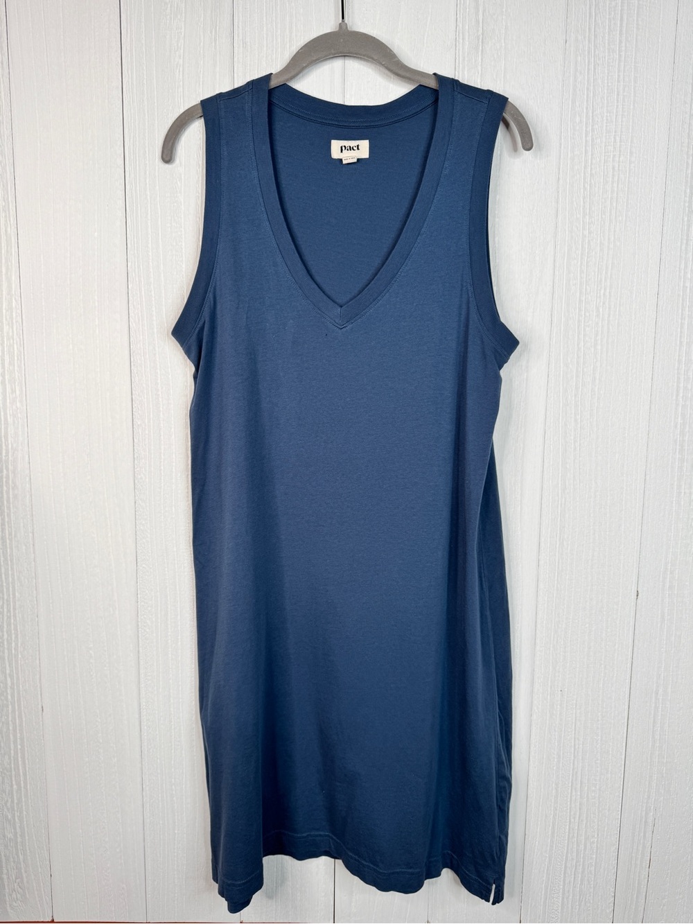 Pact Organic Cotton Softspun A-Line Tank Dress M